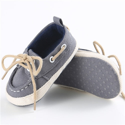 Laced Up Canvas Sneakers