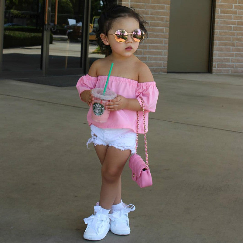 Cute Top with Shorts