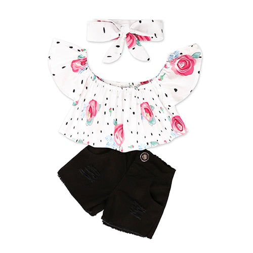 Cute Top with Shorts