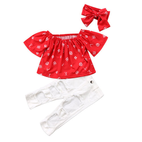 Top, Stretch Pants, and Headband