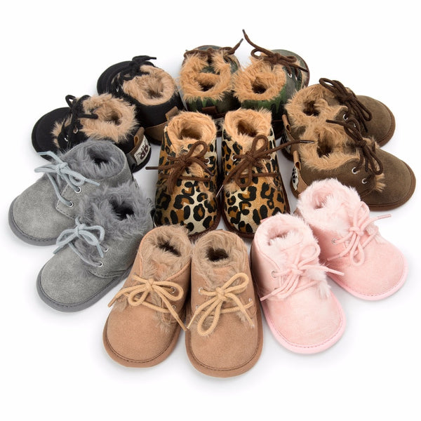 Warm baby boots