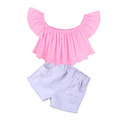 Cute Top with Shorts