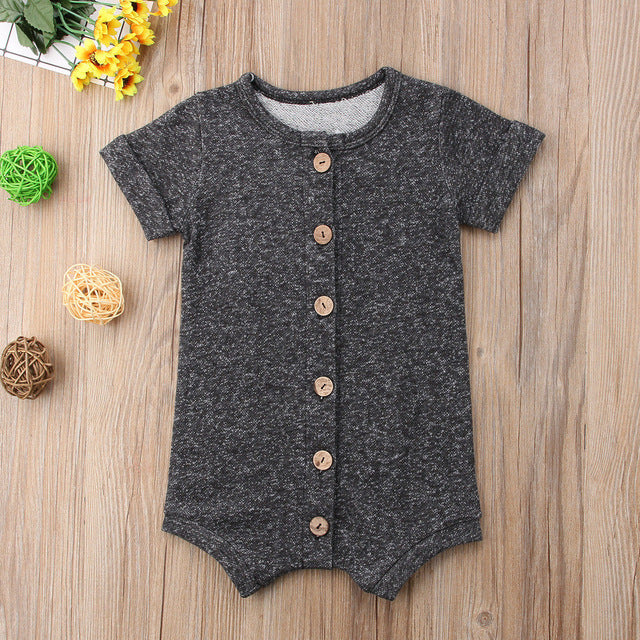 Short Sleeve Rompers