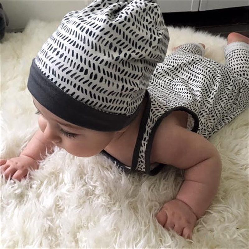 Long Pants Romper with Hat