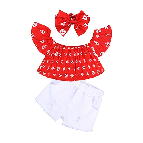Cute Top with Shorts