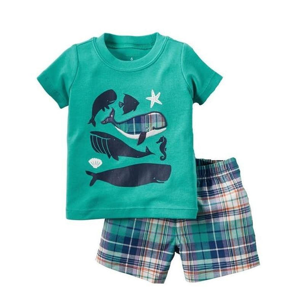 Summer T-Shirt with Shorts
