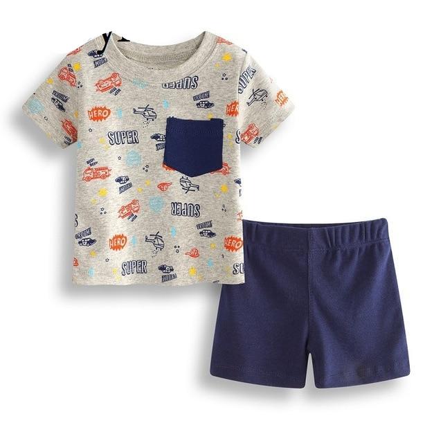 Summer T-Shirt with Shorts