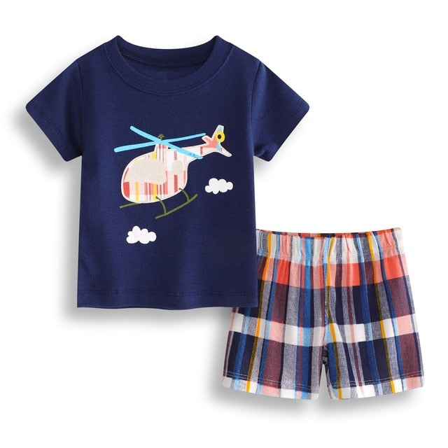 Summer T-Shirt with Shorts