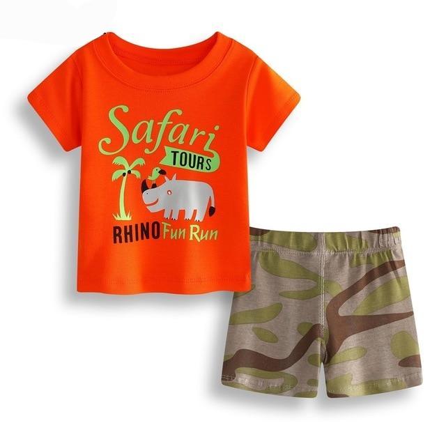 Summer T-Shirt with Shorts