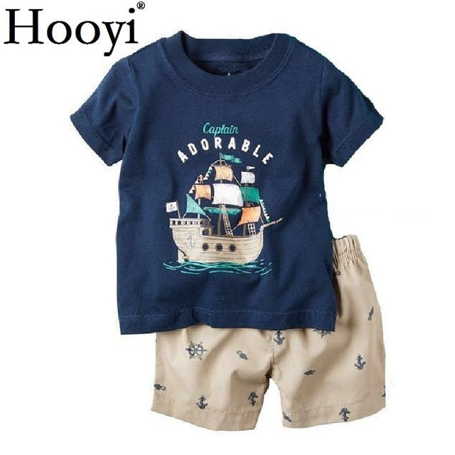 Summer T-Shirt with Shorts