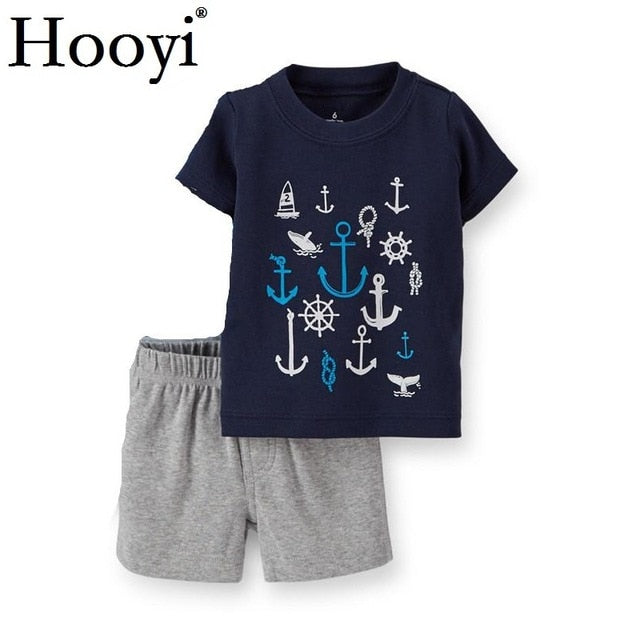 Summer T-Shirt with Shorts