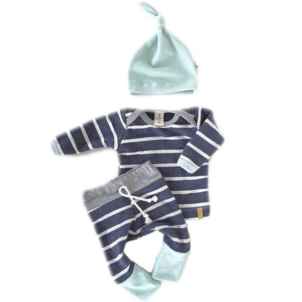 Top, Pants, and Hat Set