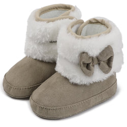 Super Warm Bow Booties