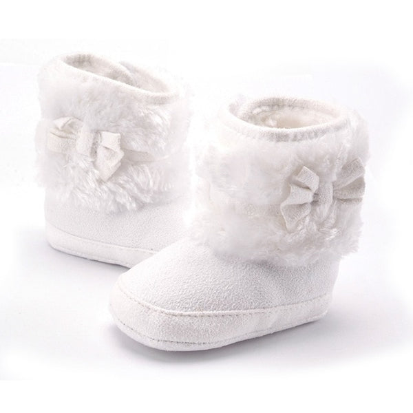 Super Warm Bow Booties