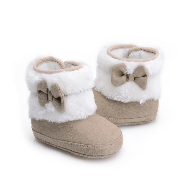 Super Warm Bow Booties