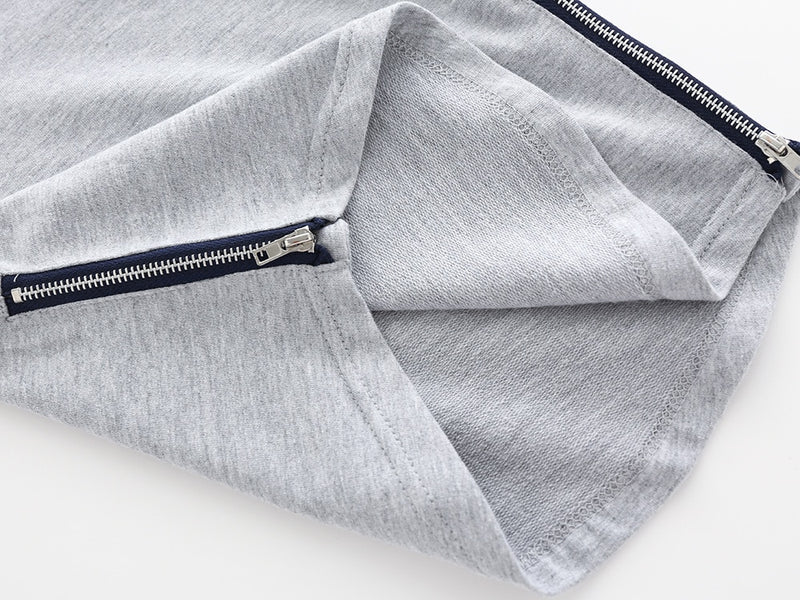 Short sleeve hooded top with matching pants