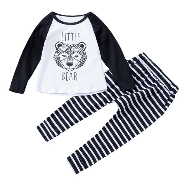 Printed Hoodie + Pants Set