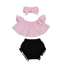 T-Shirt + Tassel Shorts