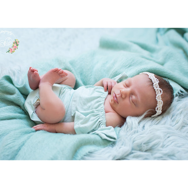 Off the Shoulder Baby Romper