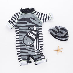 Striped Zebra Swimwear