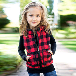 Plaid Vest