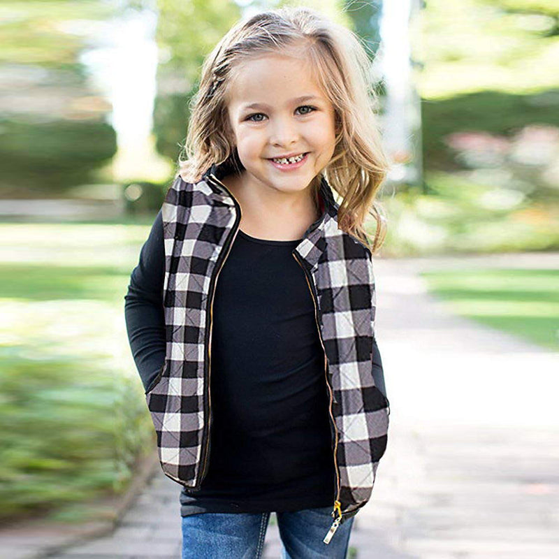 Plaid Vest