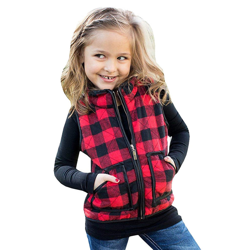 Plaid Vest