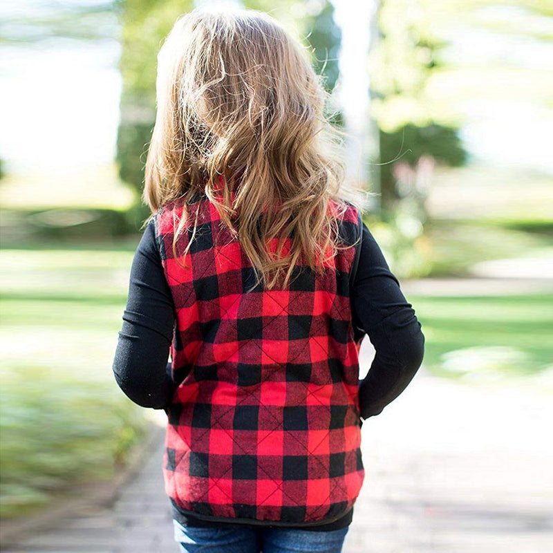 Plaid Vest