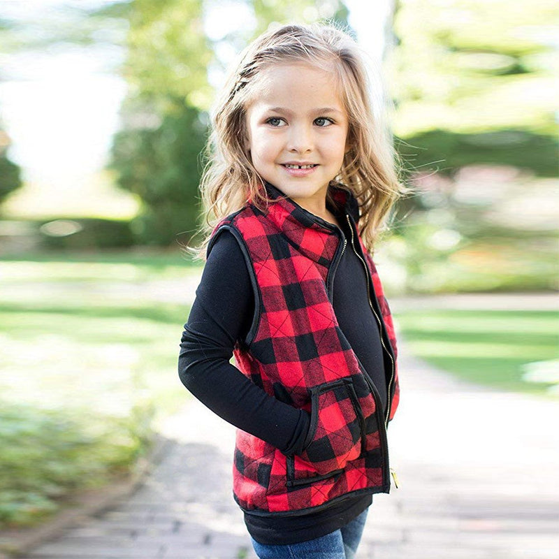 Plaid Vest