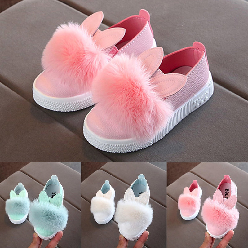 Bunny Pom Pom Sneakers