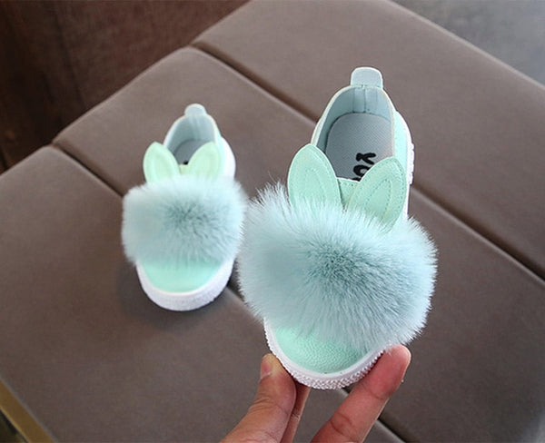 Bunny Pom Pom Sneakers