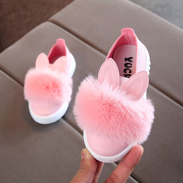 Bunny Pom Pom Sneakers