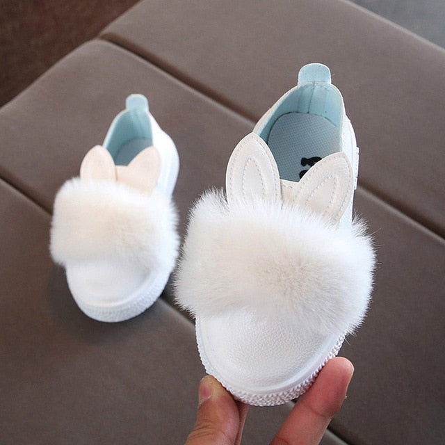 Bunny Pom Pom Sneakers