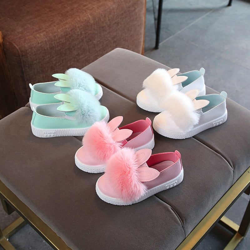 Bunny Pom Pom Sneakers