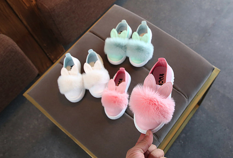 Bunny Pom Pom Sneakers