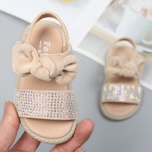 Bowtie Rhinestone sandals