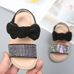 Bowtie Rhinestone sandals